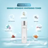  Nước hoa hồng dưỡng trắng và ức chế sắc tố, Cân Bằng pH - Sennio Intensive Whitening Toner - SNO 831 