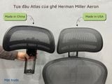  Tựa đầu Atlas cho Ghế Herman Miller Aeron bản Remastered (Made in China và Made in USA) 
