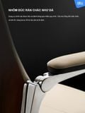  Ghế Công Thái Học Giám Đốc B-Chair BC-007F bọc da bò Nappa 