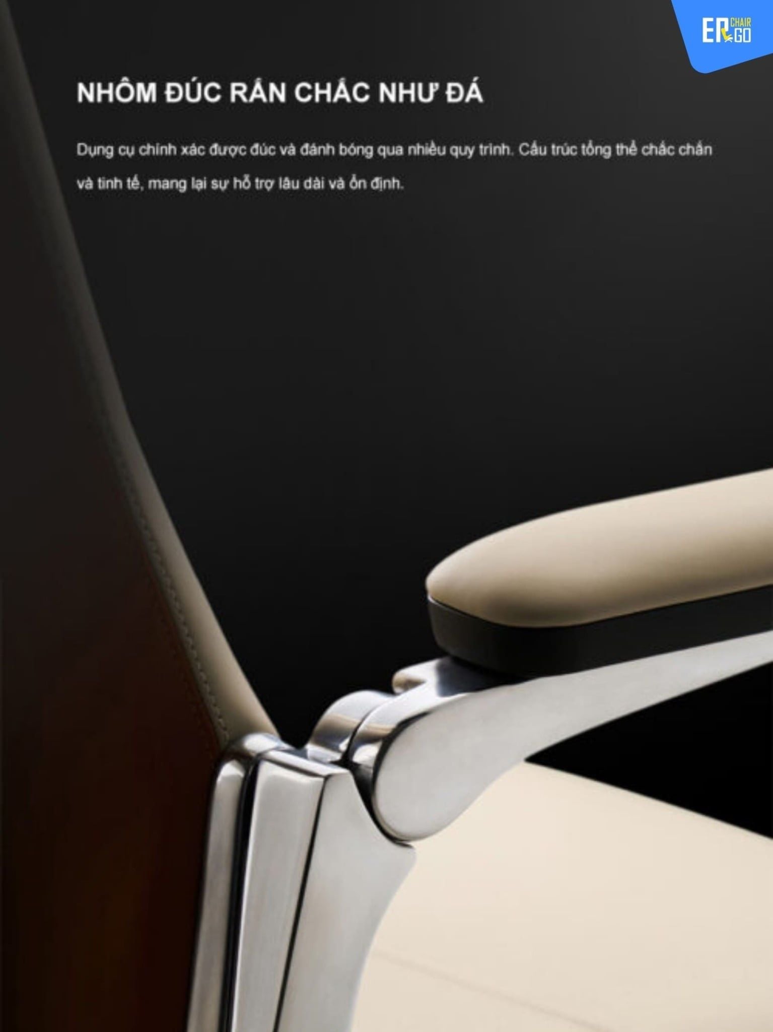  Ghế Công Thái Học Giám Đốc B-Chair BC-007F bọc da bò Nappa 