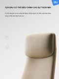  Ghế Công Thái Học Giám Đốc B-Chair BC-007F bọc da bò Nappa 