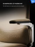  Ghế Công Thái Học Giám Đốc B-Chair BC-007F bọc da bò Nappa 