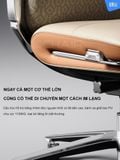  Ghế Công Thái Học Giám Đốc B-Chair BC-007F bọc da bò Nappa 