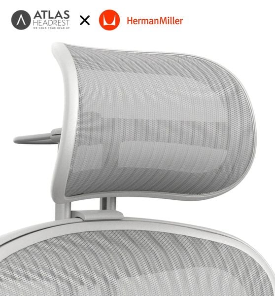  Tựa đầu Atlas cho Ghế Herman Miller Aeron bản Remastered (Made in China và Made in USA) 