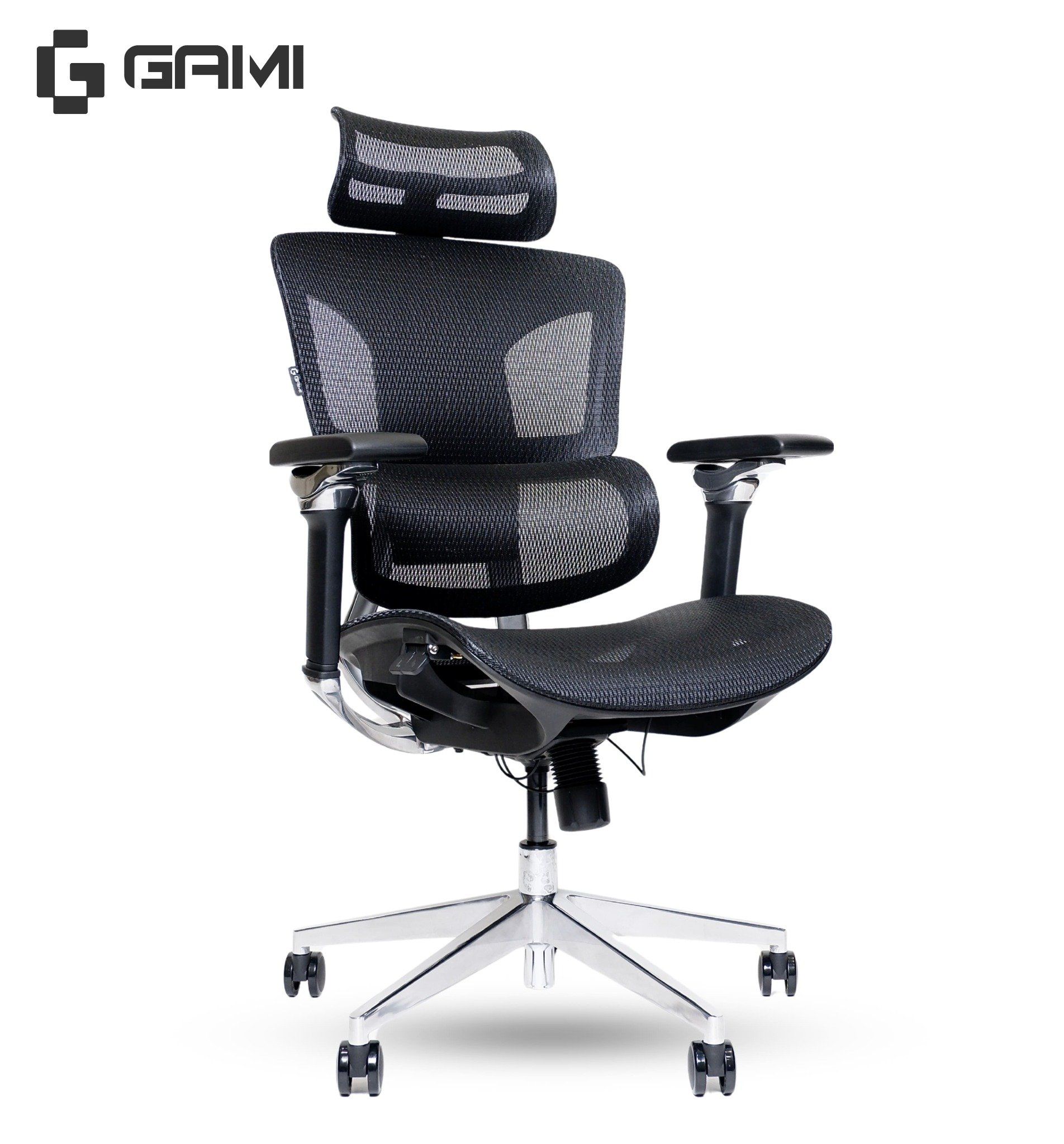  Ghế Công Thái Học Gami Hexa bản 4D và 6D (tùy chọn gắn gác chân) 