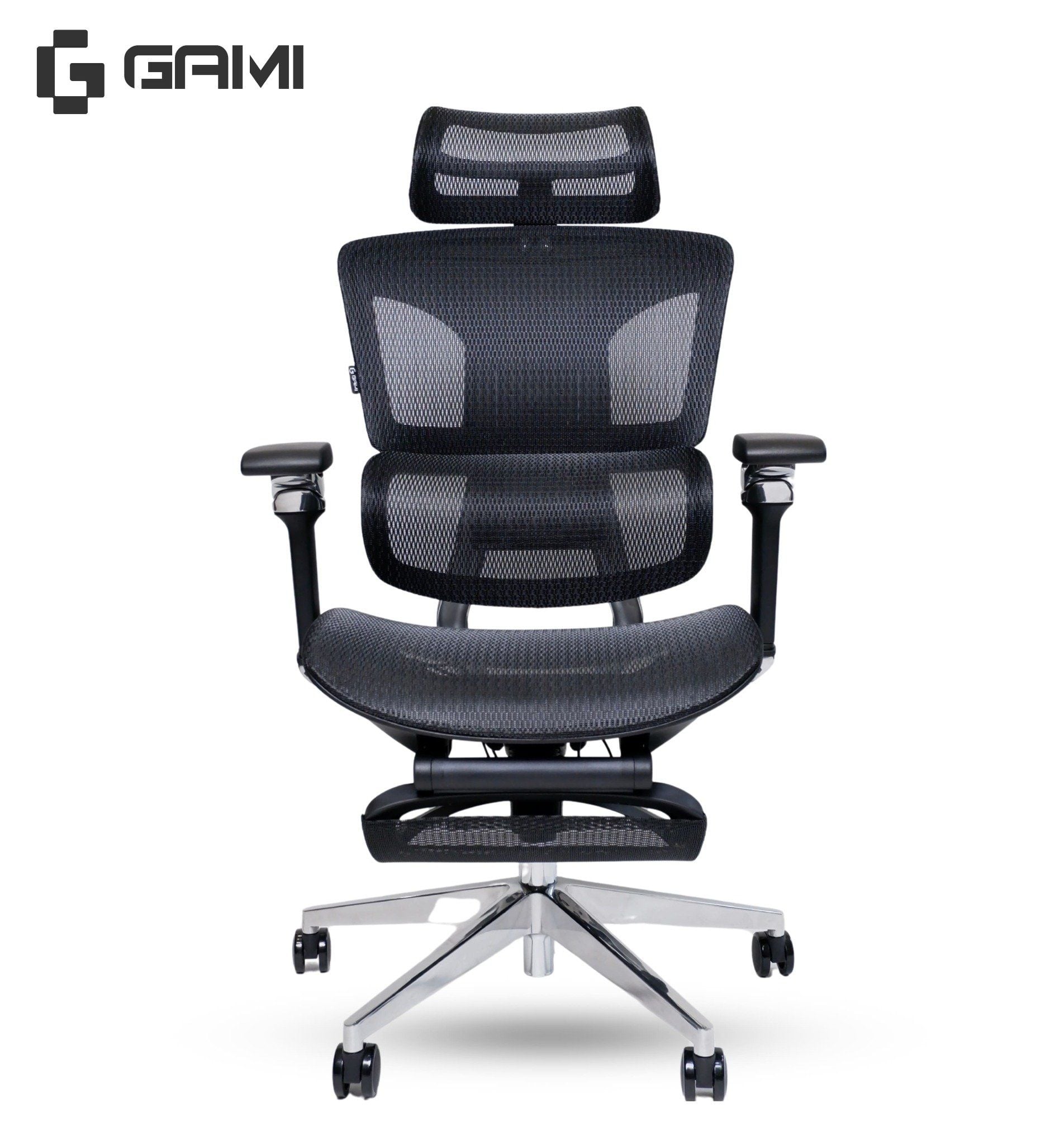  Ghế Công Thái Học Gami Hexa bản 4D và 6D (tùy chọn gắn gác chân) 