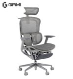  Ghế Công Thái Học Gami Crom bản Pro (tùy chọn gắn thêm gác chân) 