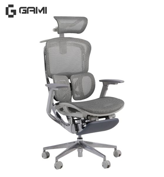 Ghế Công Thái Học Gami Crom bản Pro