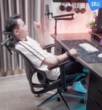  Ghế Công Thái Học BChair B-102A chân kim loại (tùy chọn thêm gác chân) 