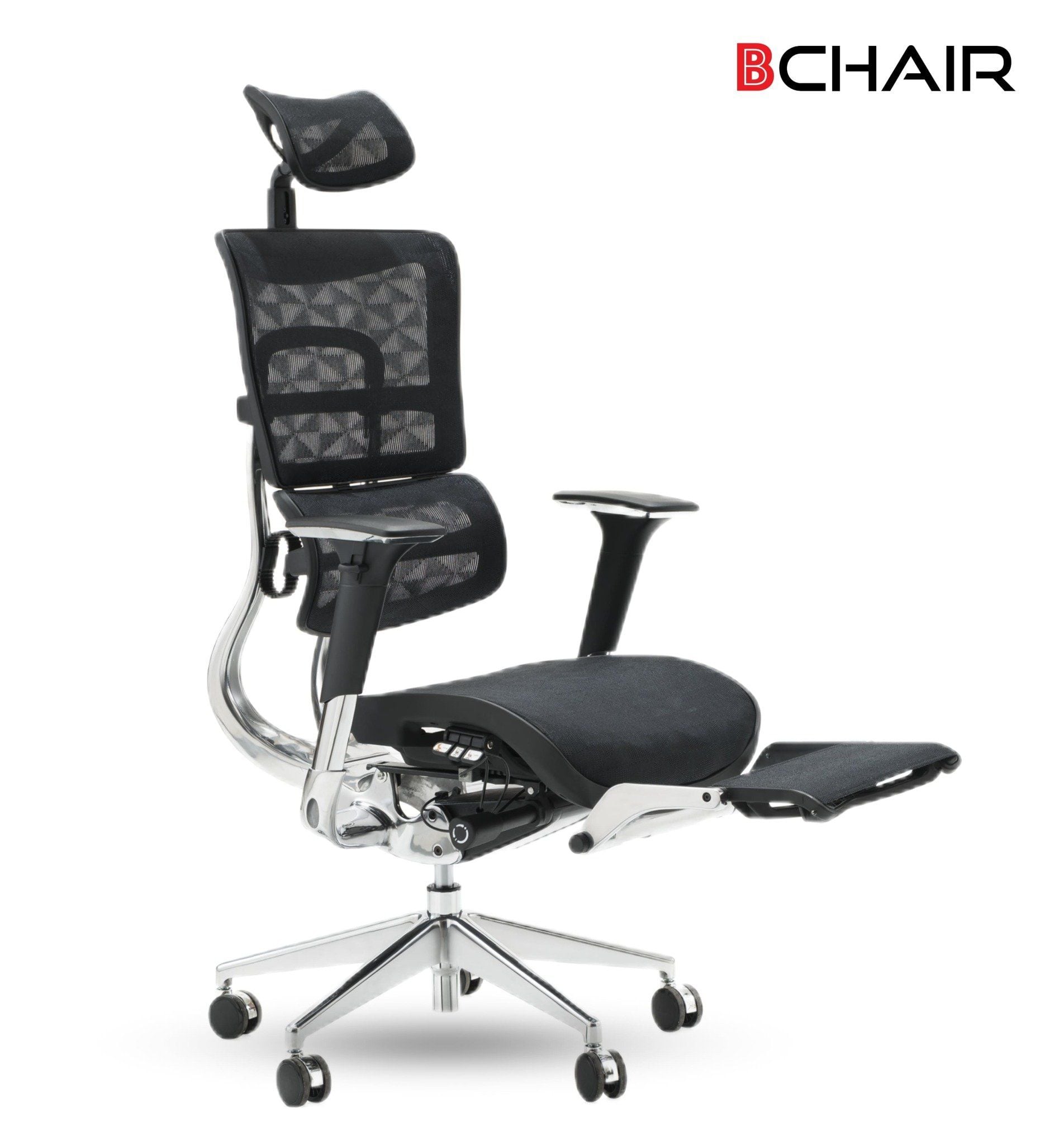  Ghế Công Thái Học BChair B-801L phiên bản lưới (sẵn gác chân) 