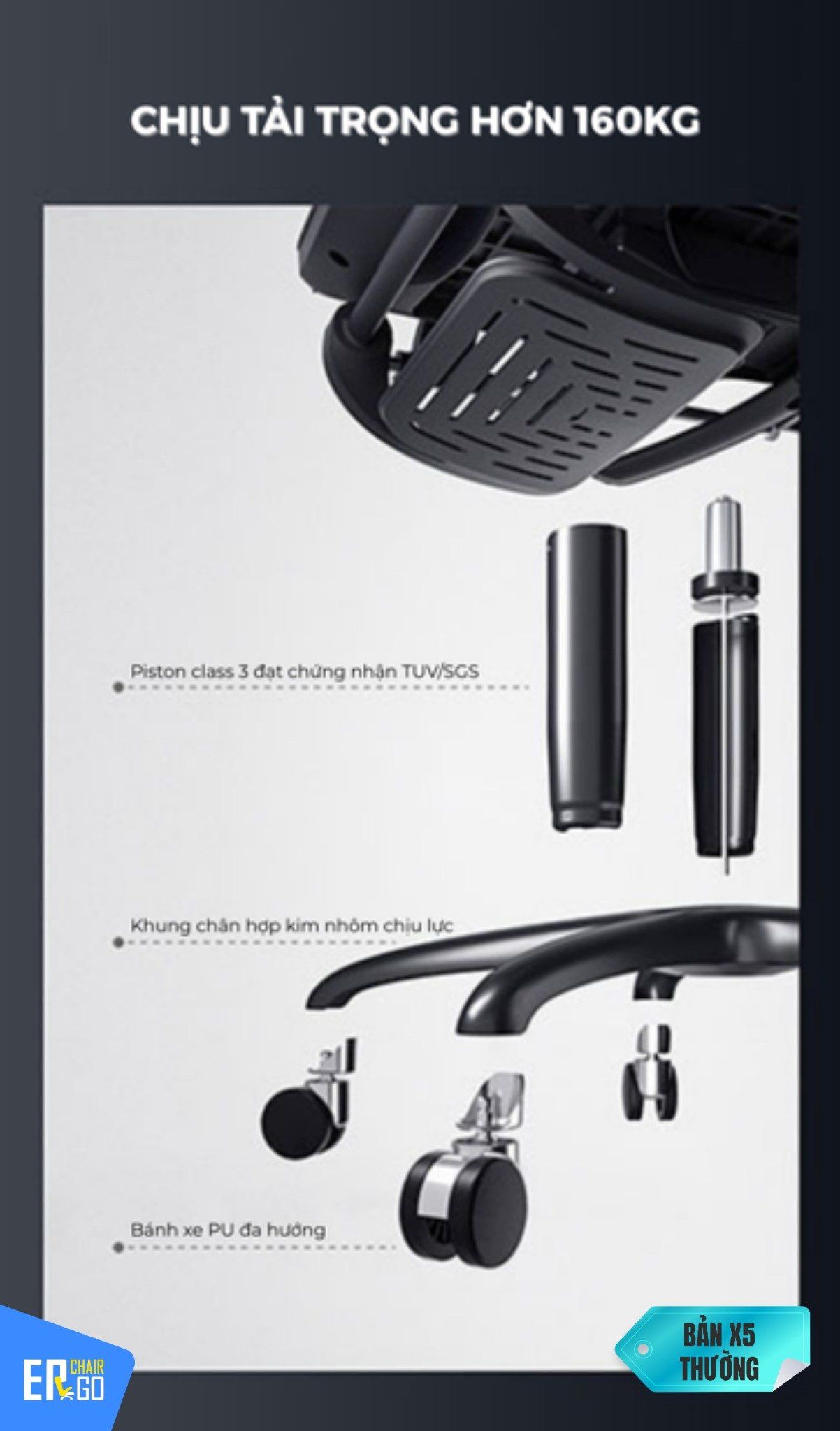  Ghế Công Thái Học Gami X5 bản thường và bản Pro 