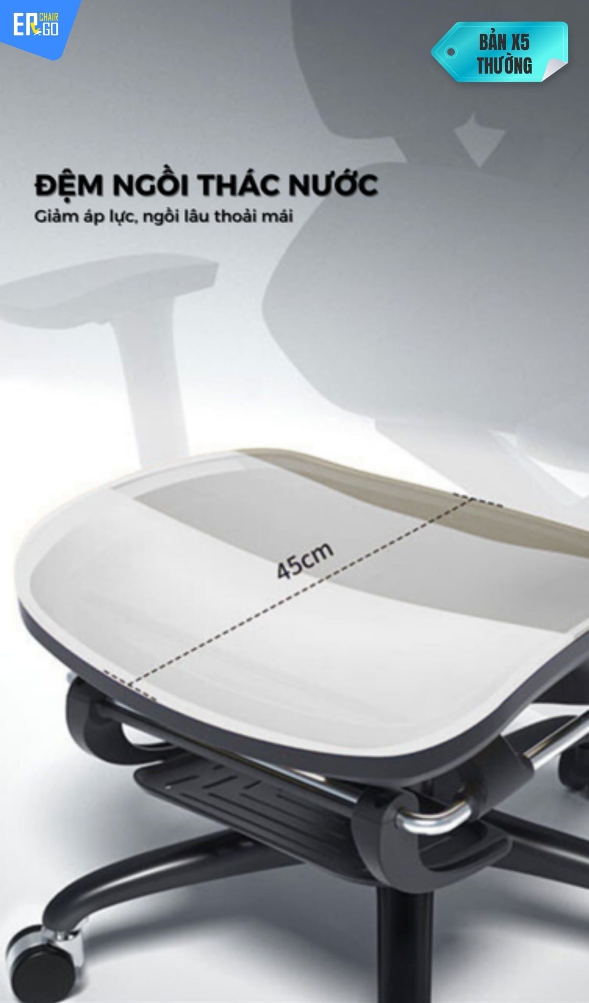  Ghế Công Thái Học Gami X5 bản thường và bản Pro 