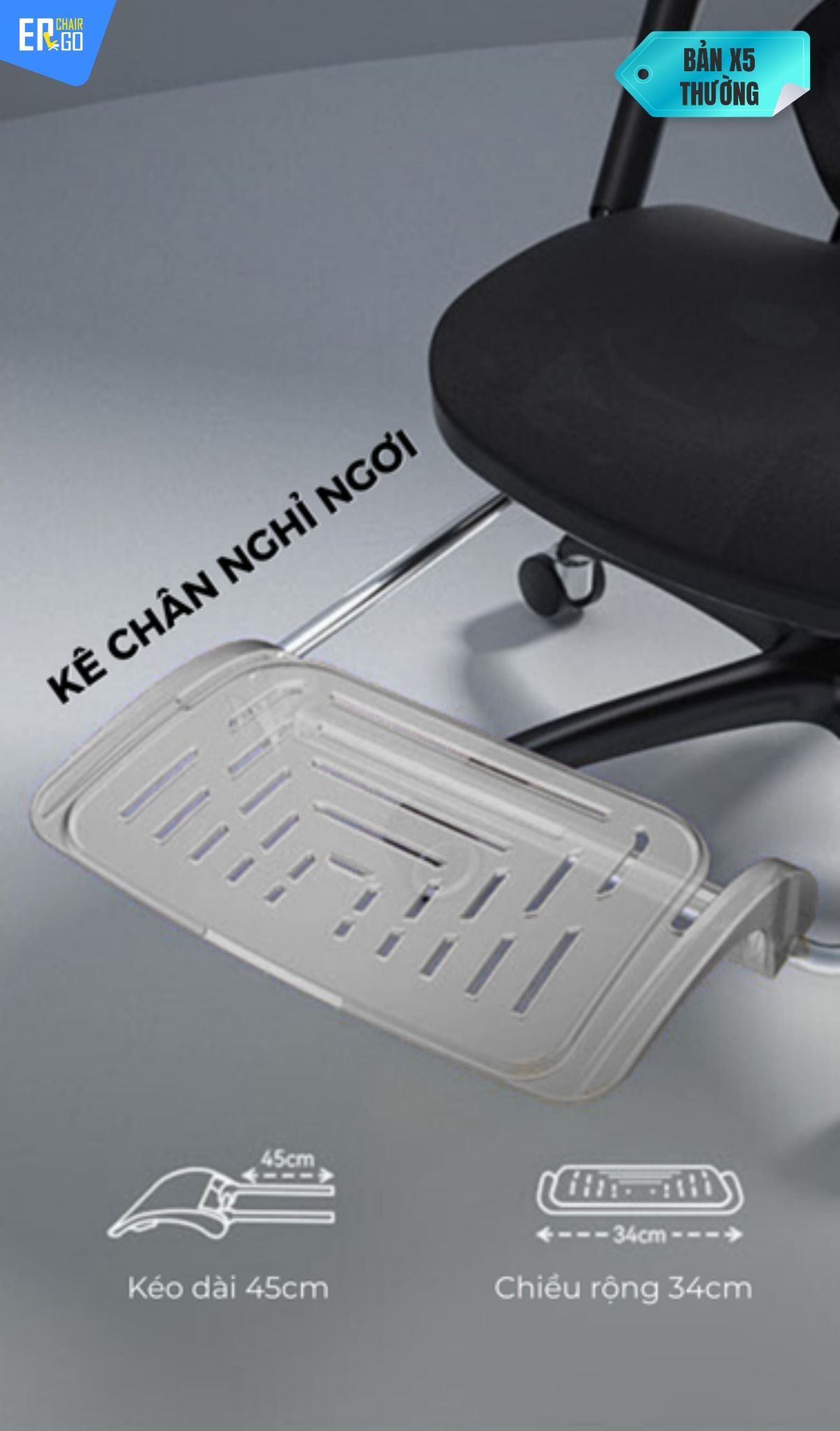  Ghế Công Thái Học Gami X5 bản thường và bản Pro 