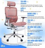  Ghế Công Thái Học Gami Lum2 bản 3D và 2D (có thể gắn thêm gác chân) 