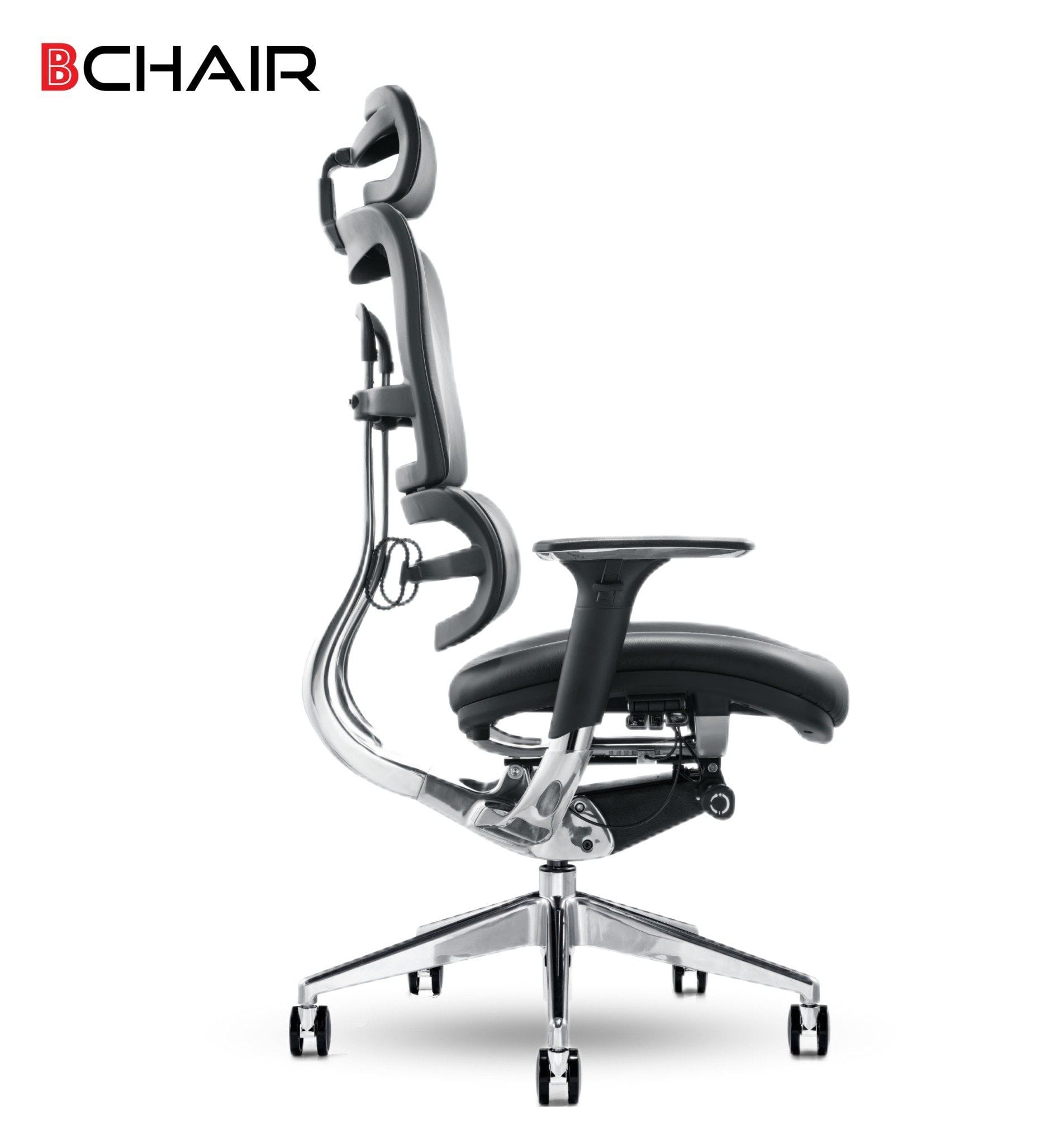  Ghế Công Thái Học BChair B-801D phiên bản bọc da bò Nappa cao cấp 