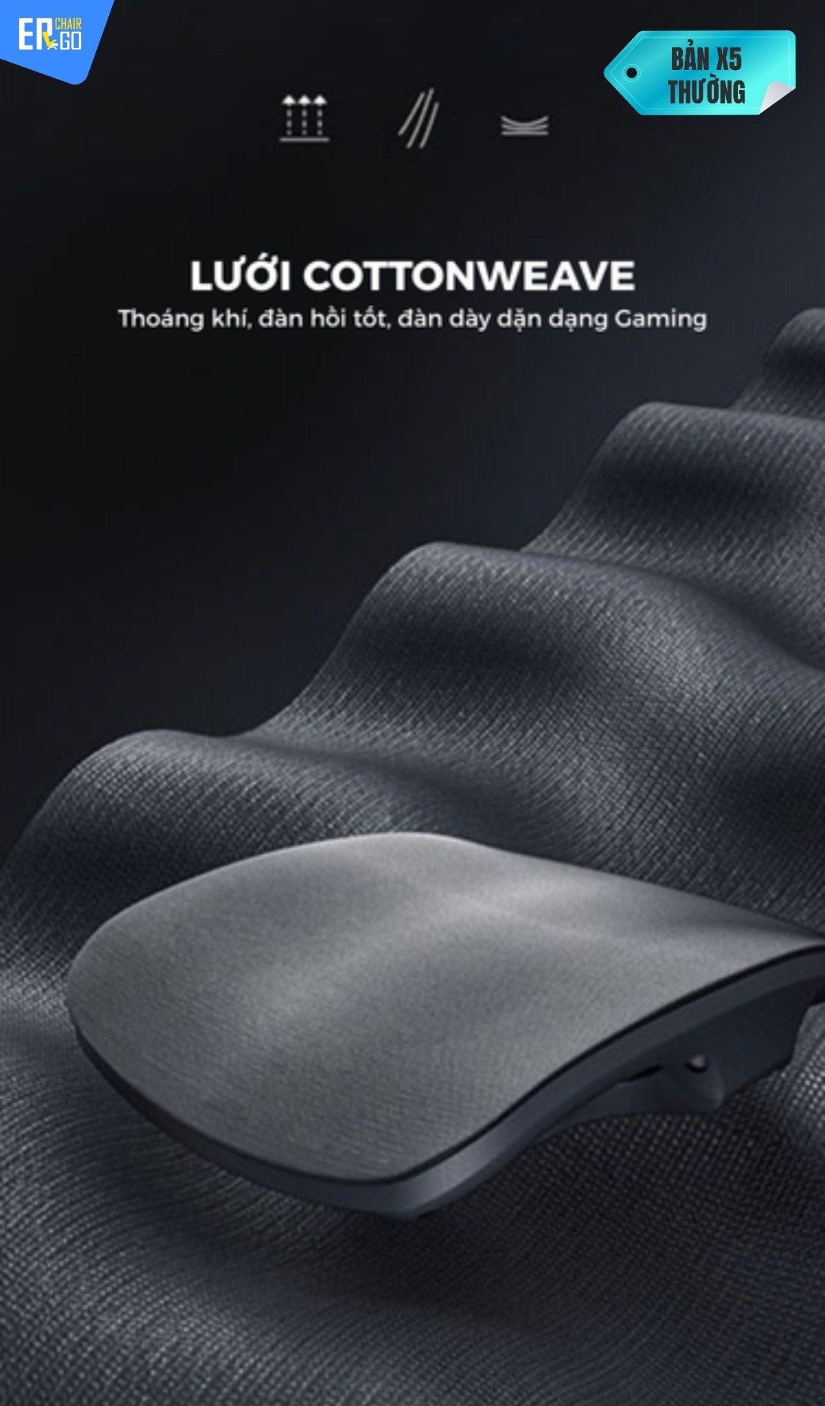  Ghế Công Thái Học Gami X5 bản thường và bản Pro 