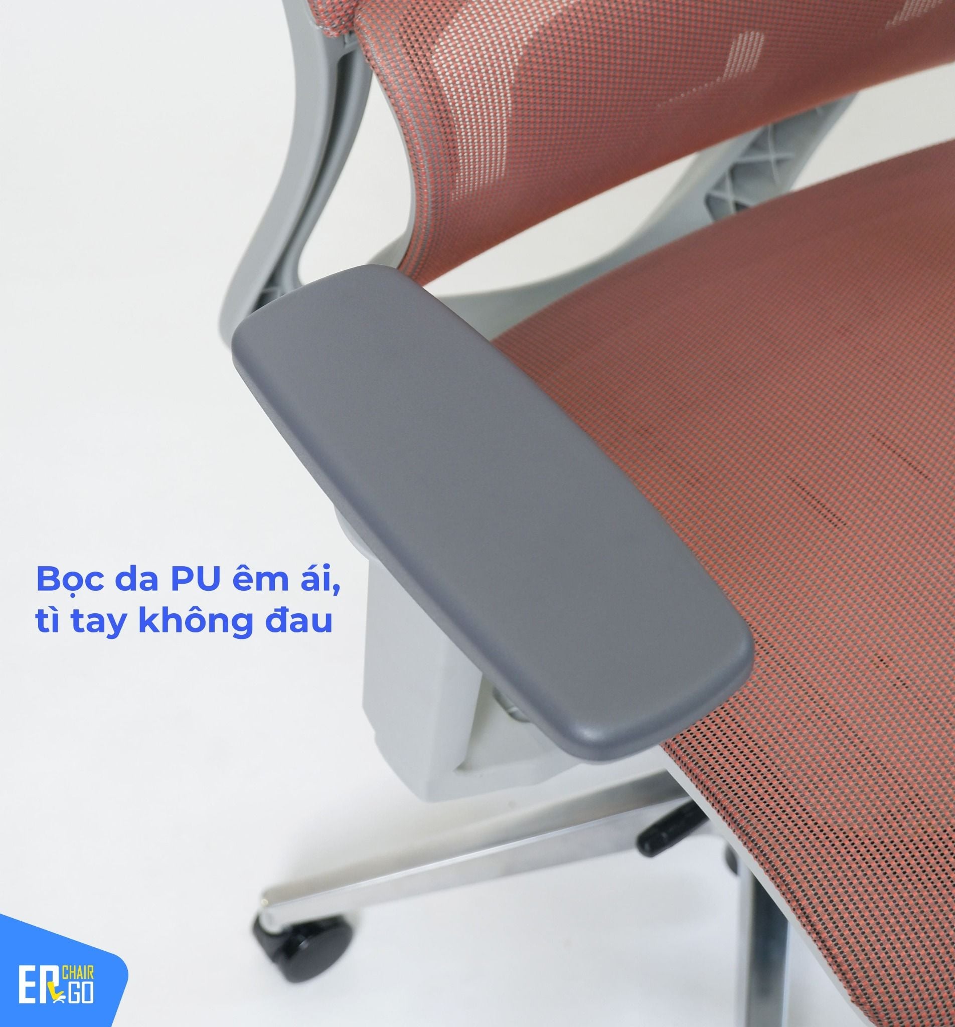  Ghế Công Thái Học Gami Lum2 bản 3D và 2D (có thể gắn thêm gác chân) 