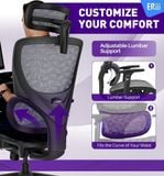  Ghế Công Thái Học Bchair B-101AF-16L (có sẵn gác chân) 