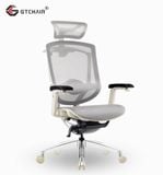  Ghế Ergonomic Công Thái Học Marrit Trắng Xám Bản 5D 2023 (Tặng Phụ Kiện Mắc Áo) 