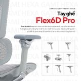  Ghế Công Thái Học Gami Hexa bản 4D và 6D (tùy chọn gắn gác chân) 