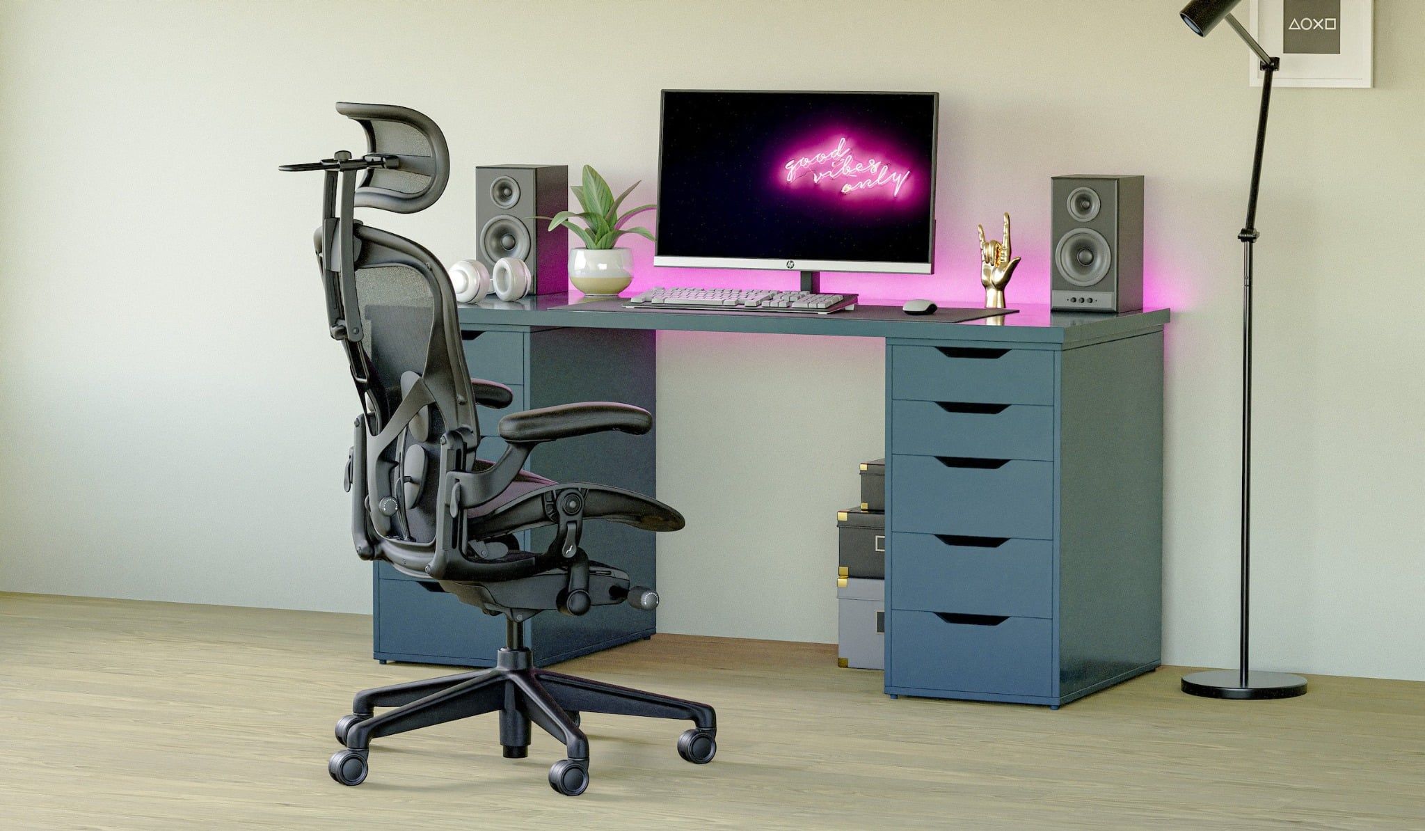  Tựa đầu Atlas cho Ghế Herman Miller Aeron bản Remastered (Made in China và Made in USA) 