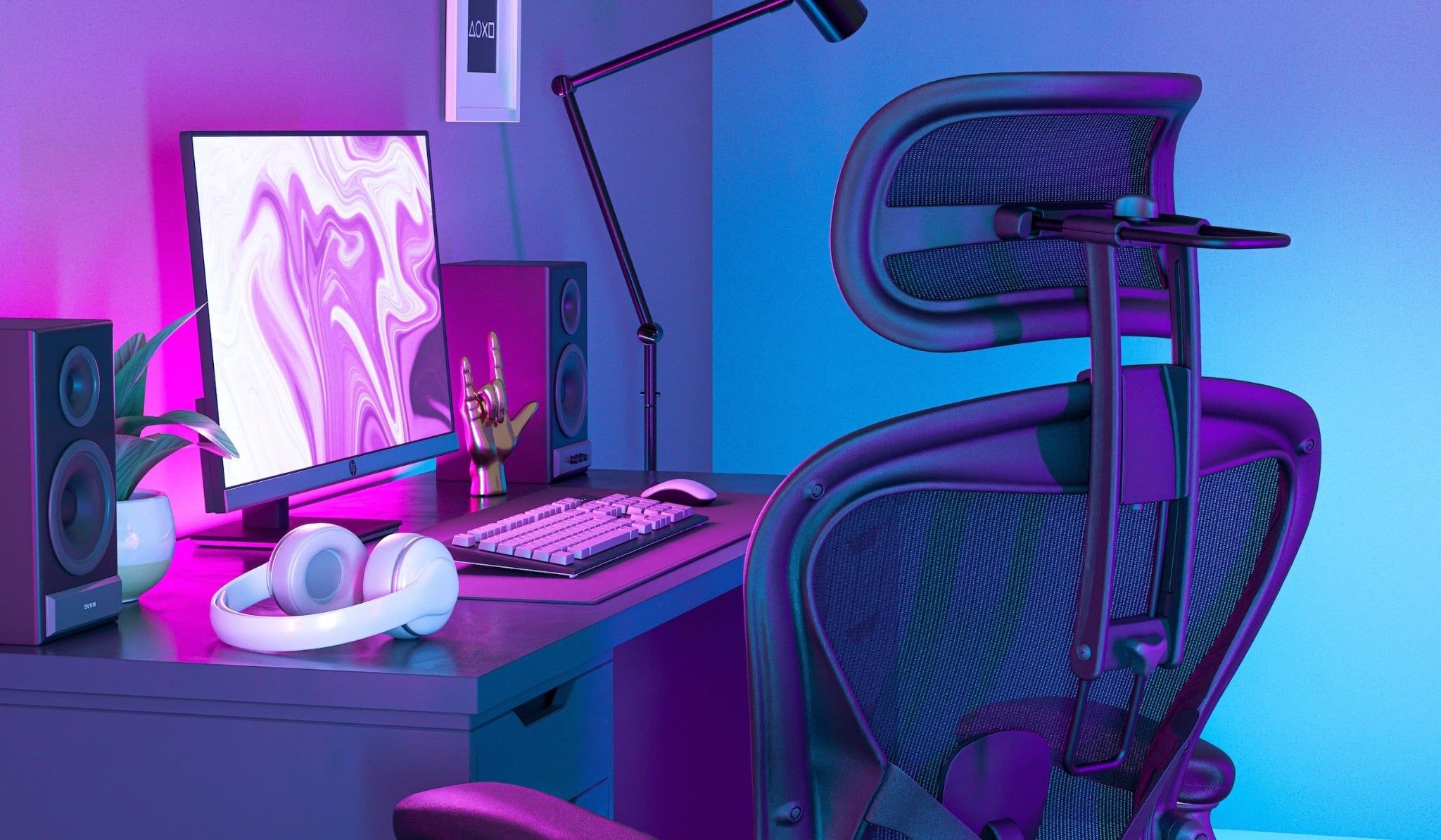 Tựa đầu Atlas cho Ghế Herman Miller Aeron bản Remastered (Made in China và Made in USA) 