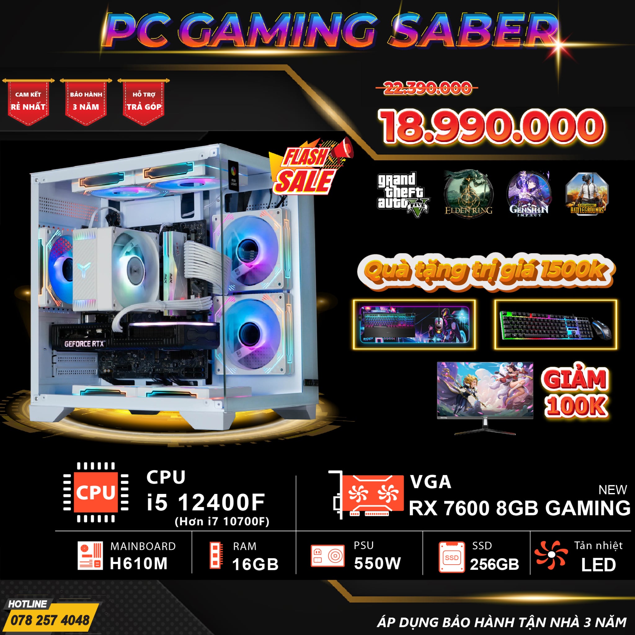 PC GAMING SABER