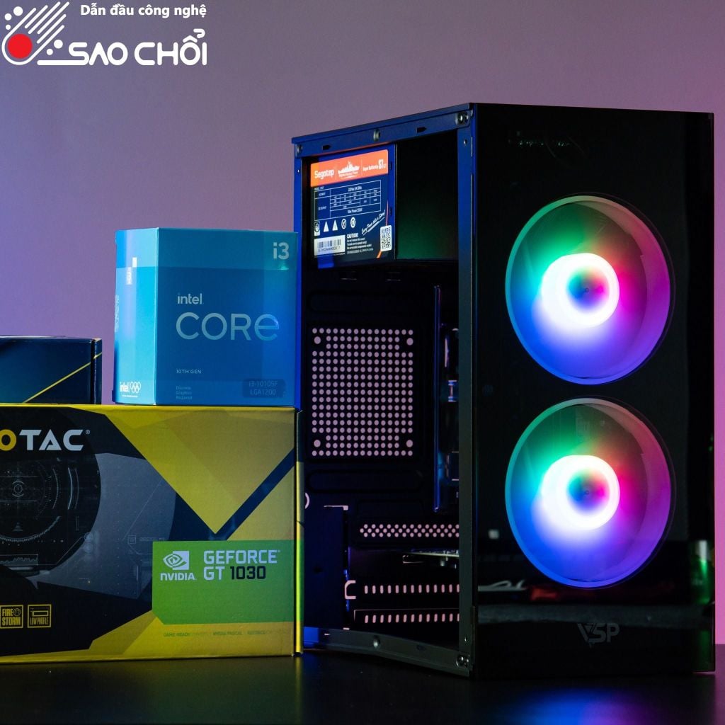 PC GAMING SC I3 10105F / Ram 8GB / GT 1030 / SSD 120GB