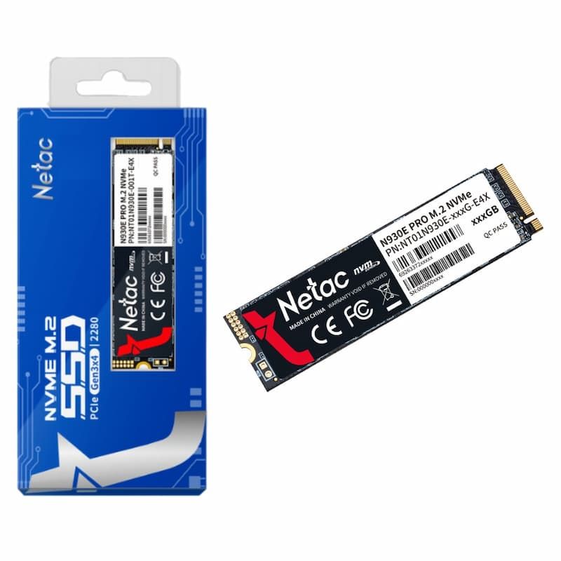 Ổ cứng SSD Netac N930E Pro PCIe 3x4 M2 2280 NVMe 512GB