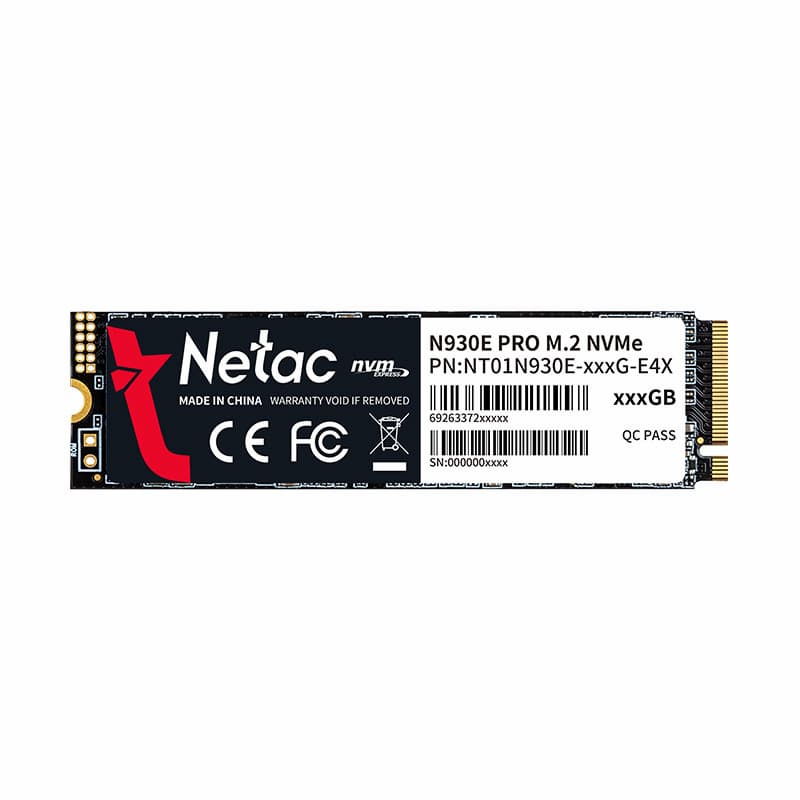 Ổ cứng SSD Netac N930E Pro PCIe 3x4 M2 2280 NVMe 512GB