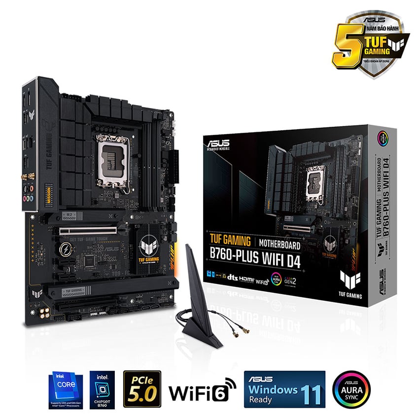 Mainboard Asus Tuf Gaming B760M Plus Wifi Ddr4