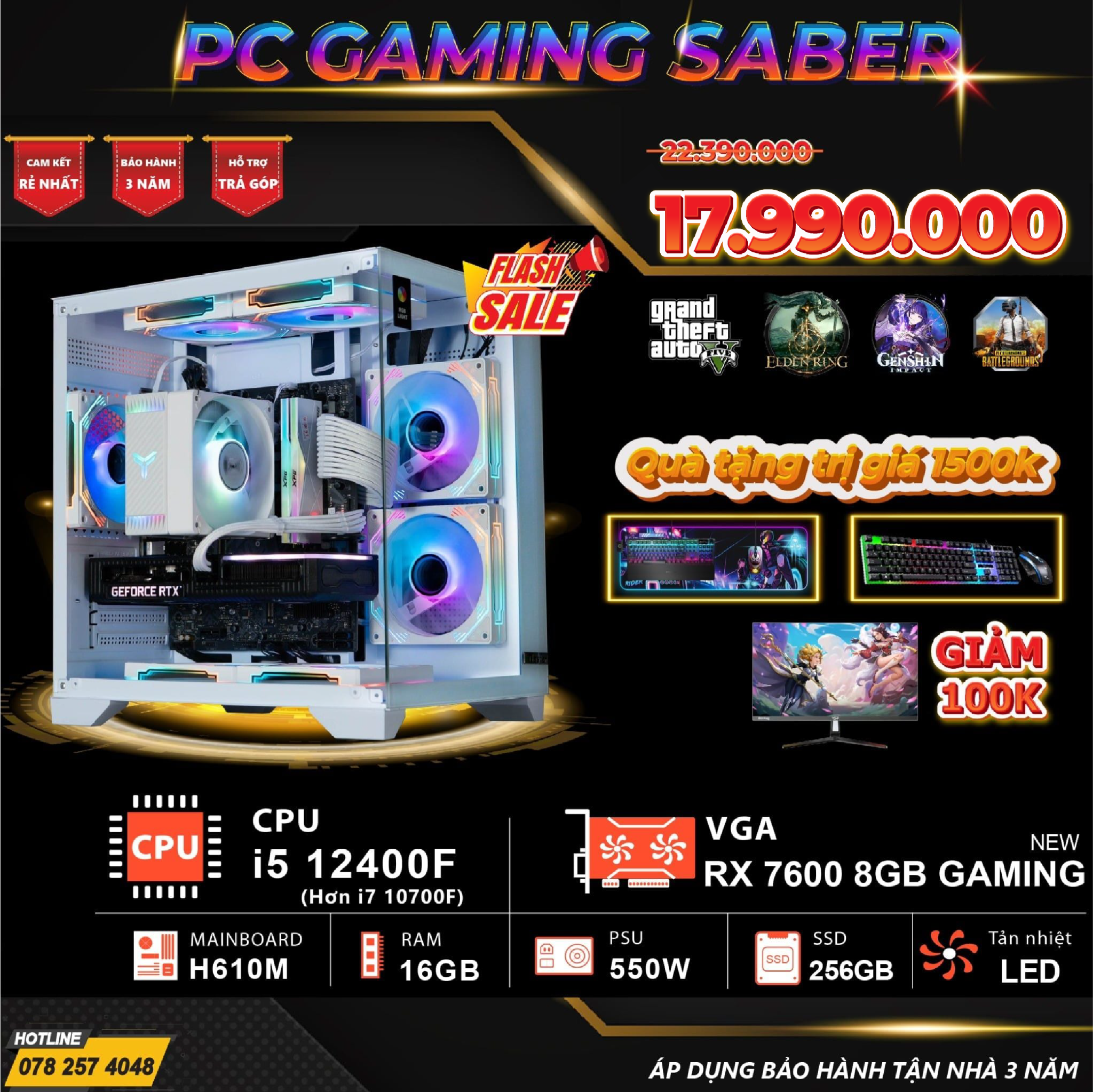 PC GAMING SABER