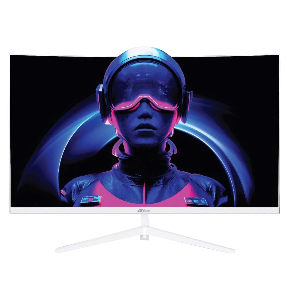  Màn hình KC245FC 24inch Cong 100Hz 5Ms FHD Trắng 