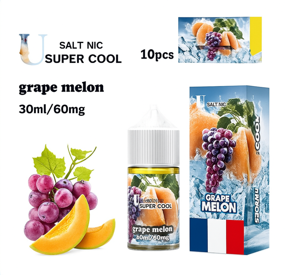  Guava Lychee ( Ổi Vải Lạnh ) By Usalt Super Cool Salt Nic 30ML 