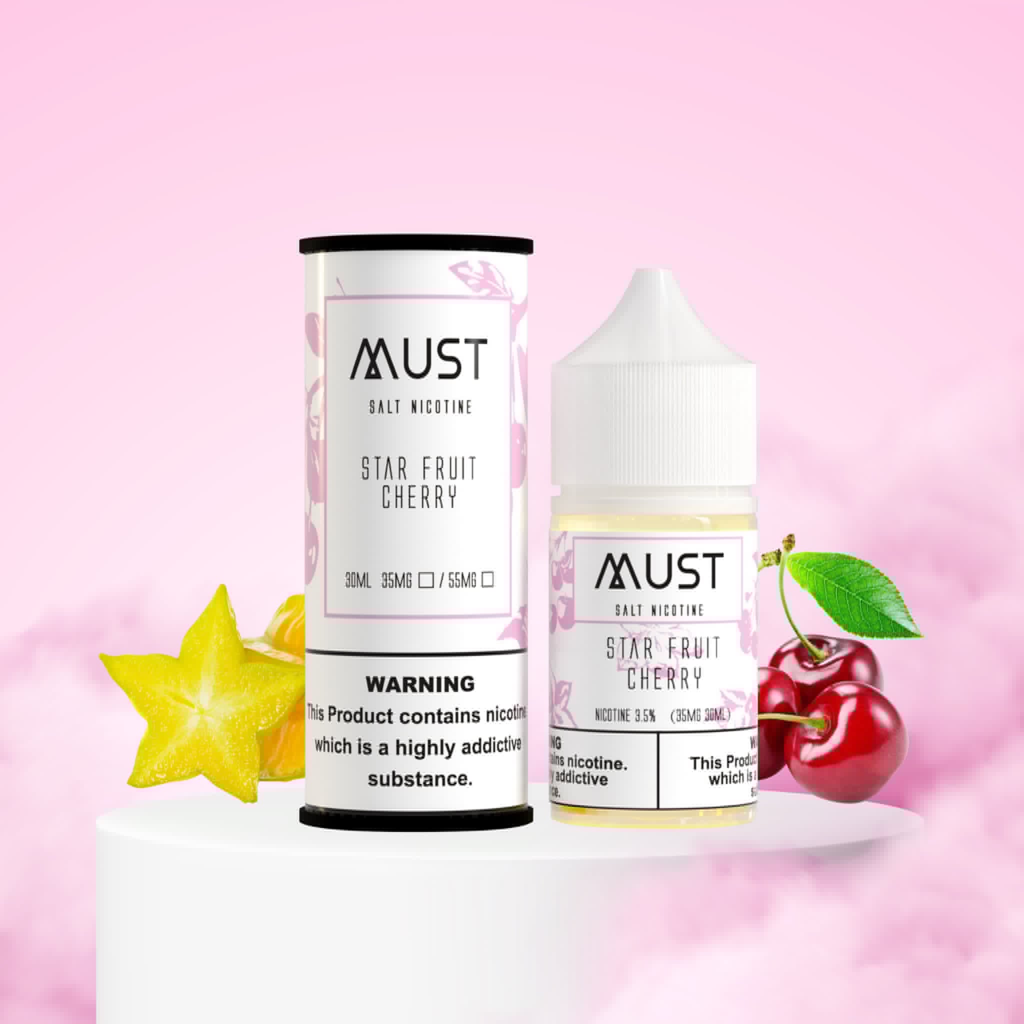  Star Fruit Cherry ( Khế Cherry Lạnh ) By Must Juice Saltnic 30ML 