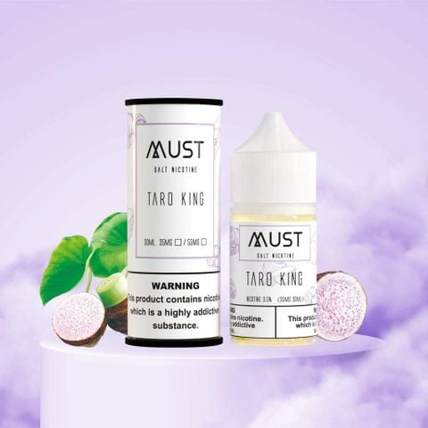  Taro King ( Khoai Môn Lạnh ) By Must Juice Saltnic 30ML 