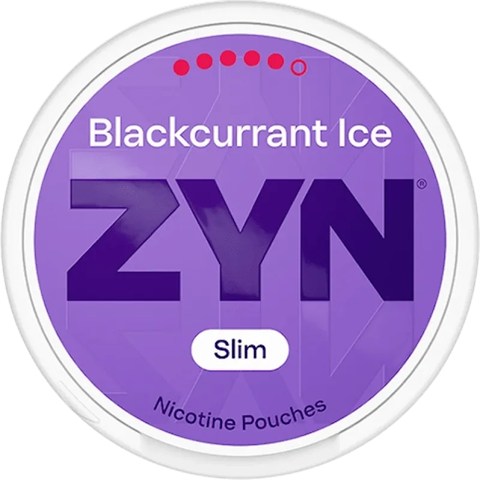  ZYN Blackcurrant Ice ( Lý Chua Đen Lạnh ) Slim Super Strong 13.5mg 