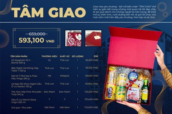 Hộp Quà Tết “Tâm Giao”