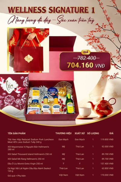 Hộp Quà Tết “WELLNESS SIGNATURE 1”