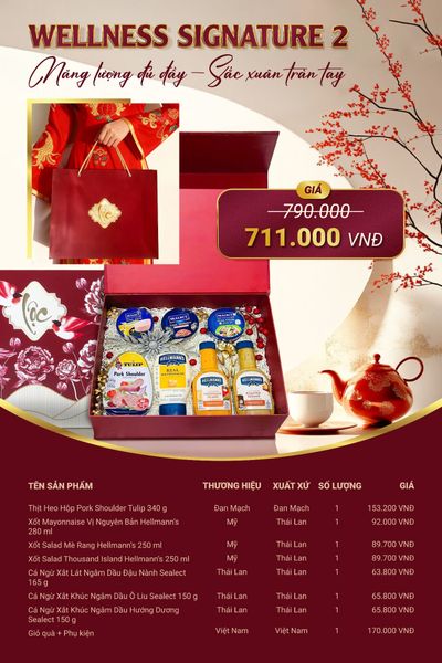 Hộp Quà Tết “WELLNESS SIGNATURE 2”