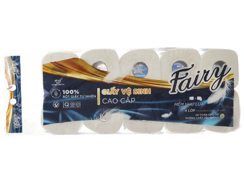 GVS cao cấp Fairy 4 lớp x 10 cuộn (10/T)