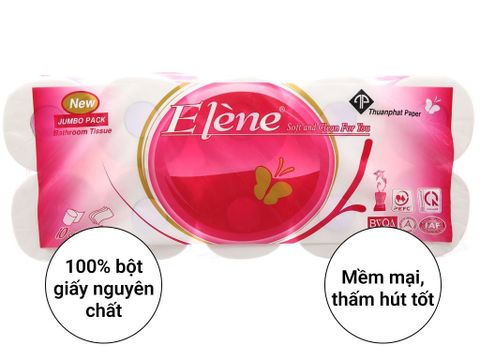 GVS Elène 10 cuộn hồng 4 lớp (10/T)