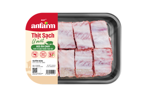 Sườn Non Heo anfarm 400g