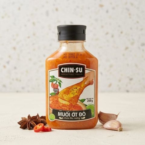 Xốt muối ớt đỏ Chinsu 200g (12/T)
