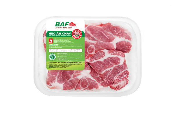 Nạc vai giòn heo ăn chay BAF 500g