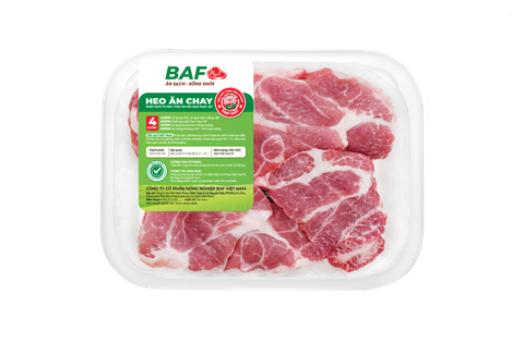 Nạc vai giòn heo ăn chay BAF 500g
