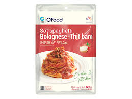 Sốt Spaghetti thịt bằm O'food 120g (40/T)