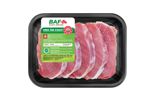 Nạc thăn ngoại (thăn lưng) heo BAF 500gr