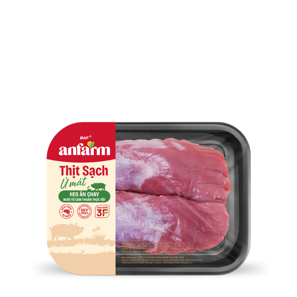 Nạc Thăn Nội Heo ăn chay Anfarm 300g