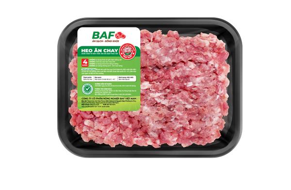 Thịt heo ăn chay xay BAF 500g